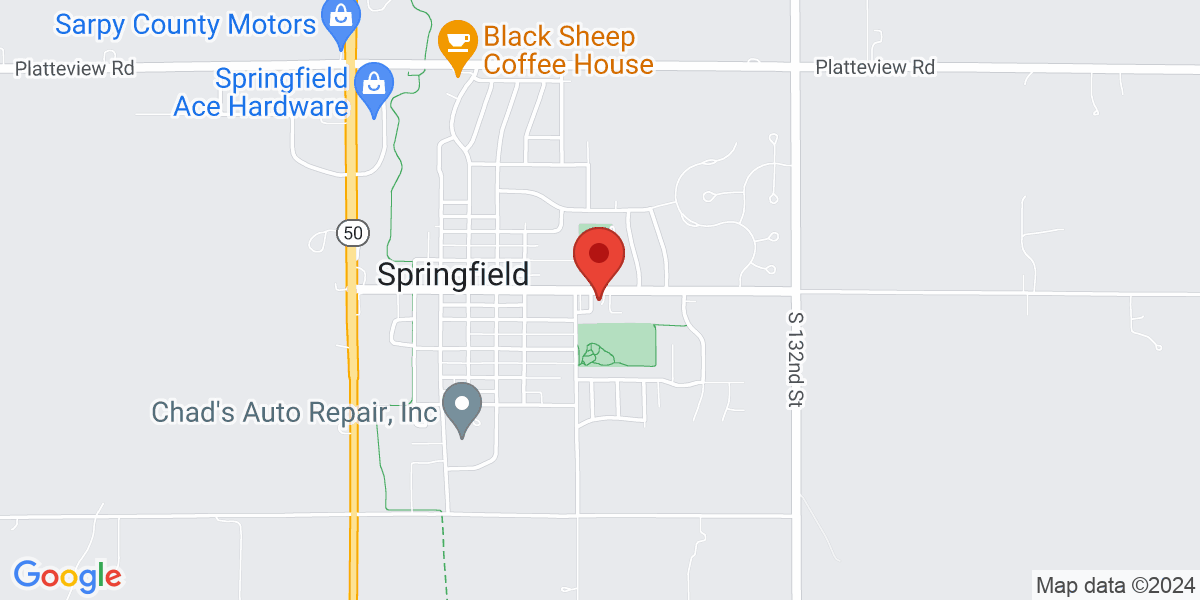 Map of Springfield Memorial Library